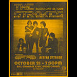 The Strokes - Room on Fire Tour Flyer