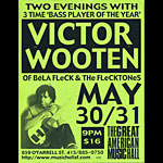 Victor Wooten (of Bela Fleck and the Flecktones) Flyer