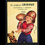 1938 Cal vs Oregon College Football Program