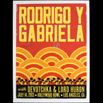 Mike King Rodrigo y Gabriela Autographed Poster