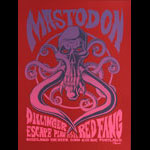 Justin Hampton Mastodon and Dillinger Escape Plan Poster