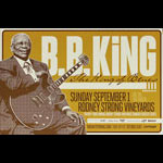 B.B. King Rodney Strong Vineyards Poster