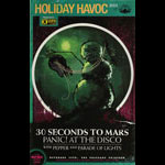 Joey Ungerer Holiday Havoc 2013 - 30 Seconds To Mars - Panic! At The Disco Poster
