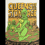 Justin Hampton Queens of the Stone Age Poster