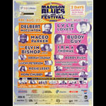 Madison Blues Festival Buddy Guy Lyle Lovett Poster