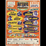 Madison Blues Festival B.B. King Jeff Beck Poster