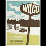 Frida Clements Wilco Sky Blue Sky Tour Poster