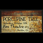 Jackson D. Carson Porcupine Tree Poster