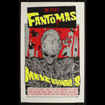 Frank Kozik Fantomas with Melt Banana Poster