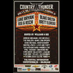 Country Thunder Music Festivals - Luke Bryan - Blake Shelton Poster
