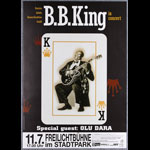 B.B. King German Concert Poster