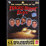 Backstreet Boys German Concert Poster