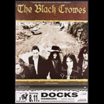 Black Crowes German Concert Poster