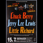 Chuck Berry German Concert Poster