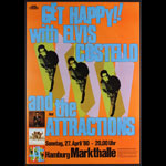 Elvis Costello and the Attractions German Concert Poster