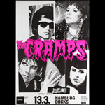 The Cramps German Concert Poster
