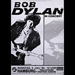 Bob Dylan German Concert Poster