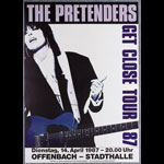 Pretenders 1987 German Poster