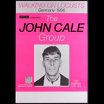 John Cale Group Walking on Locusts Album Release Promo German Concert Poster