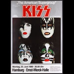 Banned Kiss German Concert Poster