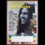 German Bob Marley 1999-2000 European Memorial Tour Poster