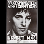 Bruce Springsteen German Concert Poster