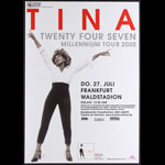 Tina Turner Twenty Four Seven Album Release German Concert Poster