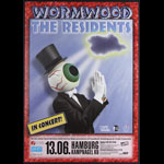 The Residents Wormwood Album Release German Concert Poster