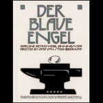 David Lance Goines Der Blaue Engel (The Blue Angel) Movie Poster