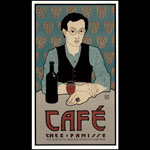 David Lance Goines Cafe Chez Panisse Poster