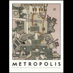 David Lance Goines Metropolis Poster