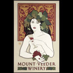 David Lance Goines Mount Veeder Winery Poster
