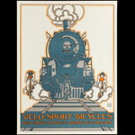David Lance Goines Velo-Sport Bicycles Poster