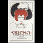David Lance Goines Chez Panisse Red-Haired Lady Poster