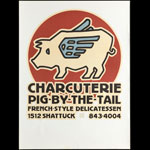 David Lance Goines Charcuterie Pig-By-The-Tail Poster