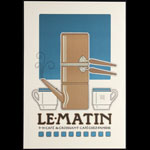 David Lance Goines Le Matin Poster