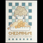 David Lance Goines Chez Panisse Fifth Birthday Poster