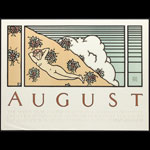 David Lance Goines Chez Panisse 7th Birthday (August) Poster