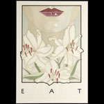 David Lance Goines Eat  - Chez Panisse 9th Birthday Poster