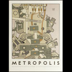 David Lance Goines Metropolis Poster