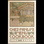 David Lance Goines Chez Panisse Menu Cookbook Poster