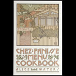 David Lance Goines Chez Panisse Menu Cookbook Poster