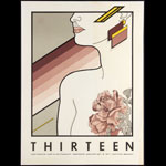 David Lance Goines Thirteen (Chez Panisse) Poster