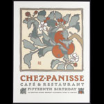 David Lance Goines Chez Panisse Fifteenth Birthday Poster
