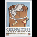 David Lance Goines Chez Panisse Sixteenth Birthday Poster