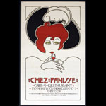 David Lance Goines Chez Panisse Red-Haired Lady Poster