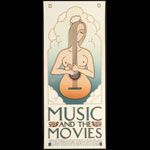 David Lance Goines Music and the Movies - Pacific Film Archive Film Series Movie Poster
