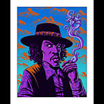 Justin Hampton 'Dragonfly' Jimi Hendrix Art Print