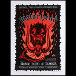 Justin Hampton Motorhead Poster