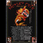 Motley Crue 2000 Japanese Tour Handbill